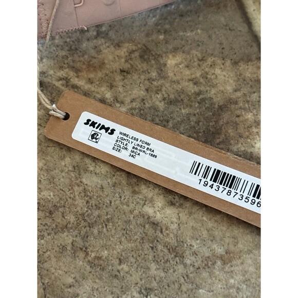 Skims Wireless Form Lightly Lined Bra Mica 34C - Picture 9 of 9